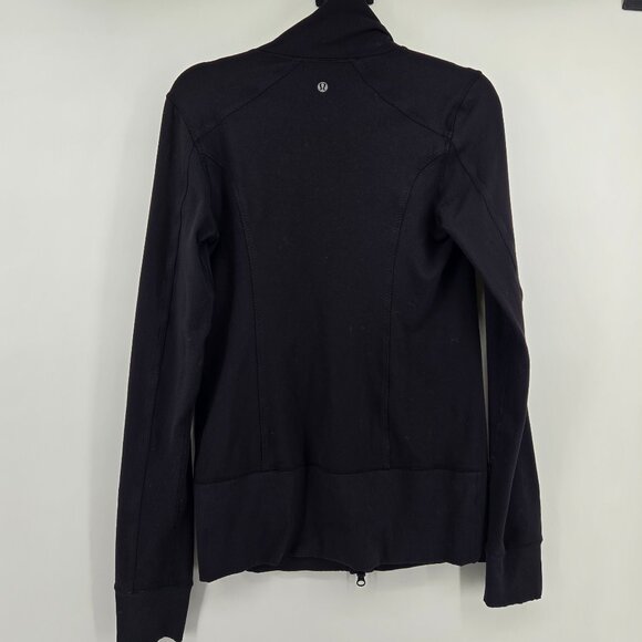 Lululemon Nice Asana Jacket - 8 Black - Picture 5 of 10